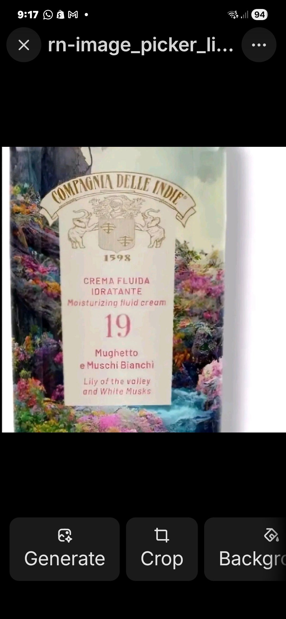 compagnia delle indie Italian body lotion in various scents 250ml Scented Moisturizers