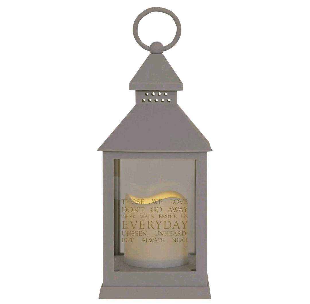 Thoughts of You Those We Love Graveside Lantern In Loving Memory Decor