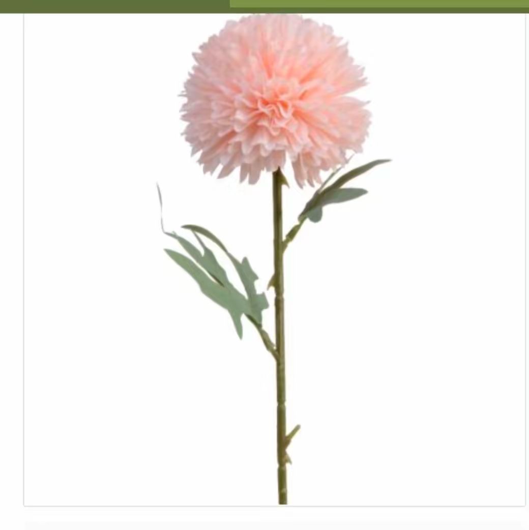 Pink Hydrangea Flower on Stem 60cm artificial flowers