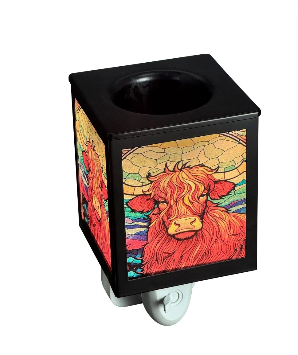 Highland Cow - Plug In Electric Melt Burner