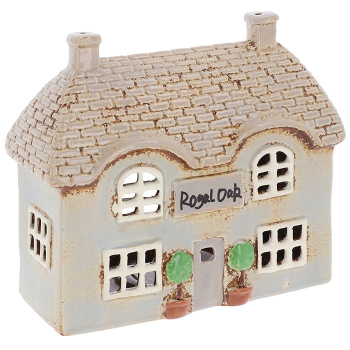 Village Pottery Royal Oak Pub Tealight Holder