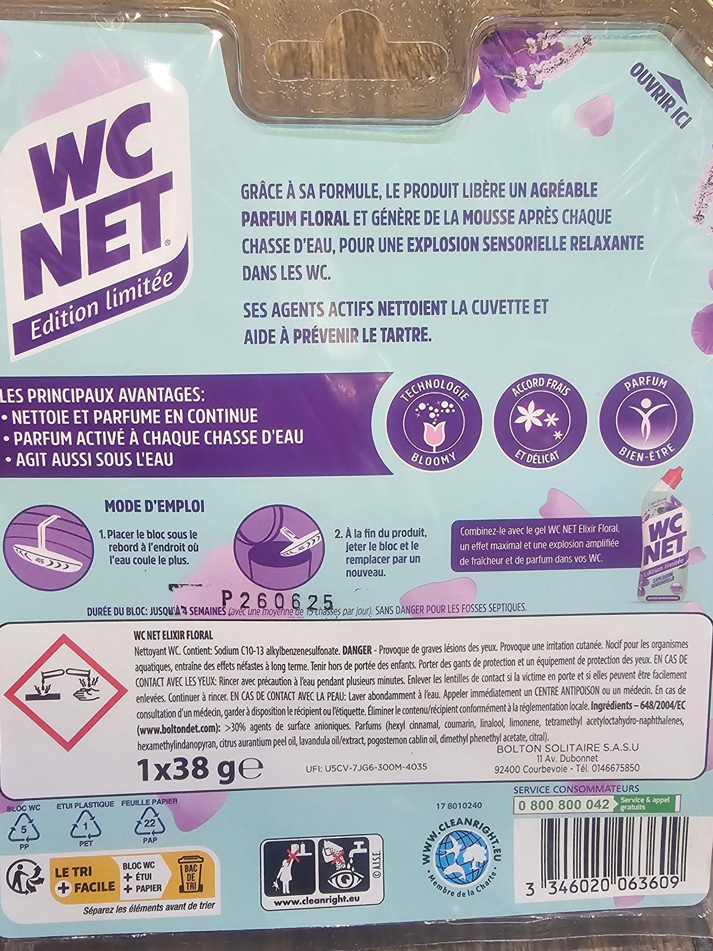 WC Net Sensorial Explosion limited edition toilet rim blocks