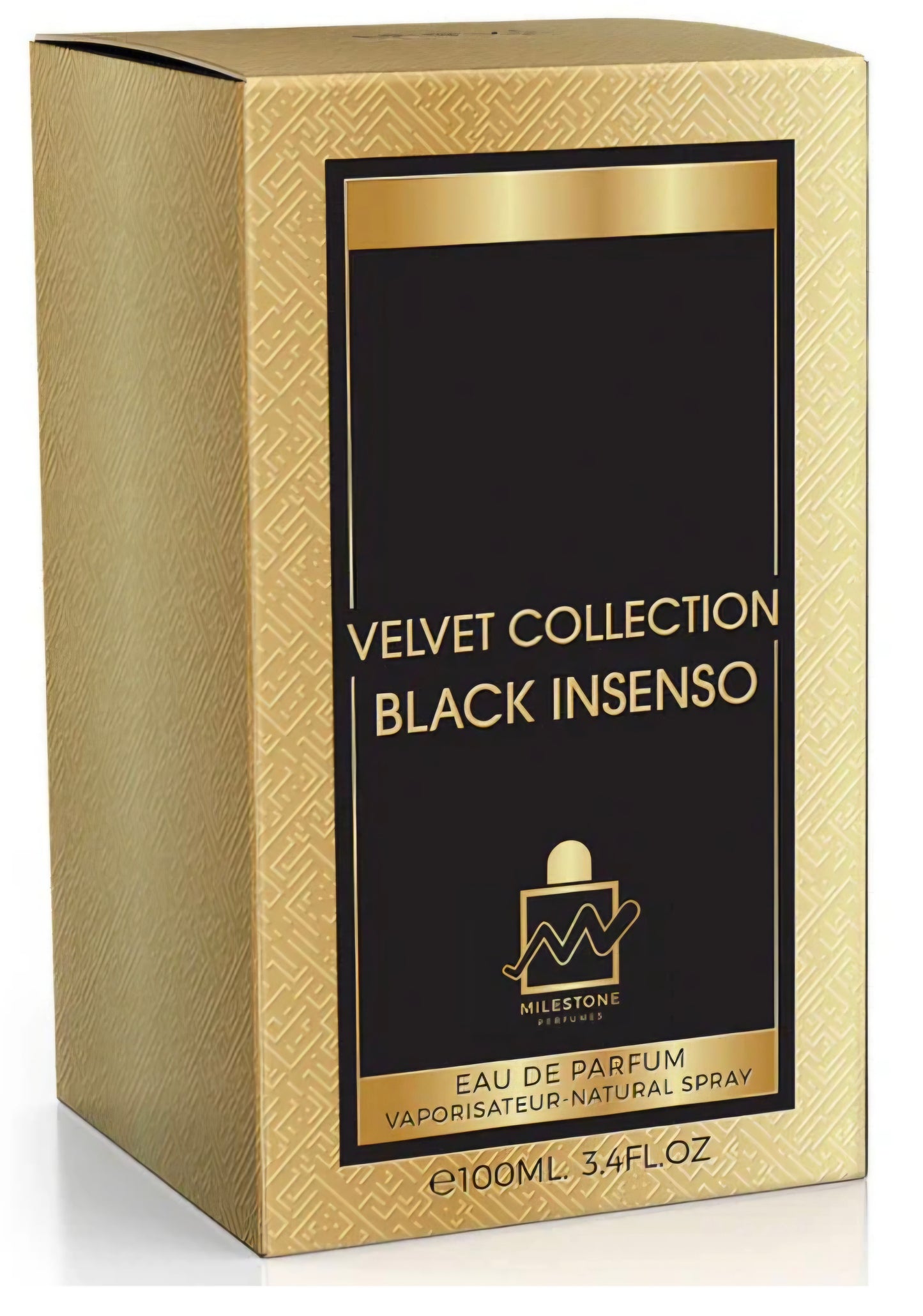 Milestone Velvet Collection Black Insenso Eau de Parfum 100ml