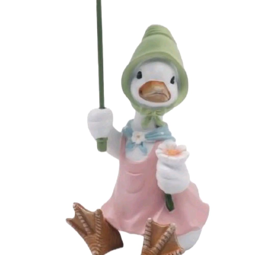 Rainy Day Duck Figurine