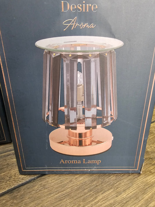 Rose Gold Glass Electric Wax Melt Warmer